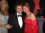 Miss World Rosanna Wood Vater Chris de Burgh und Petra VIP-Party Opernball Frankfurt